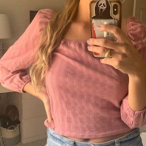 Pink wild fable top